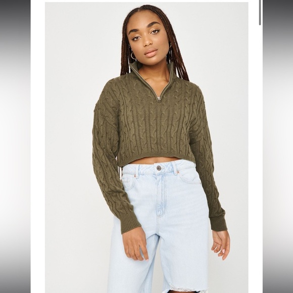 Garage Sierra Half Zip Sweater Size XS - Picture 1 of 6